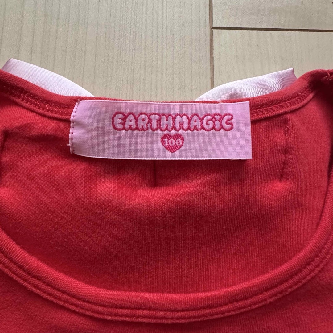 EARTHMAGIC - EARTH MAGIC💕100cm トップスの通販 by 奈ぁ's EARTHMAGIC - EARTH MAGIC💕100cm トップスの通販 by 奈ぁ's