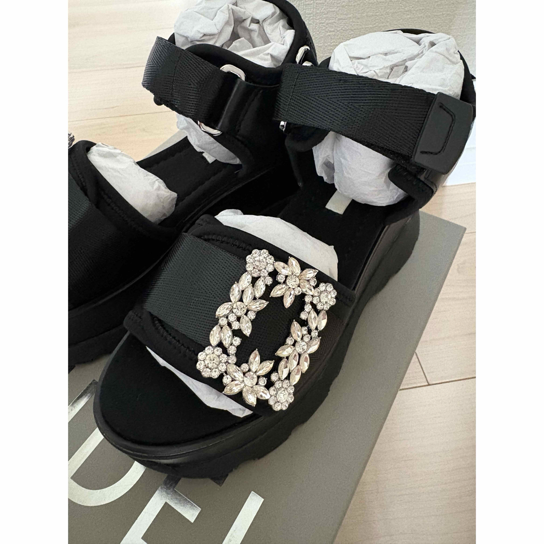 SNIDEL - 【SNIDEL】ビジュースニーカーソールサンダルの通販 by SNIDEL - 【SNIDEL】ビジュースニーカーソールサンダルの通販 by