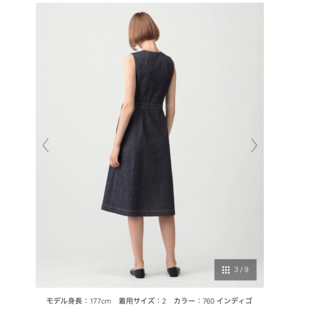 Theory - セオリー デニムワンピース 新品未使用 現行品の通販 Theory - セオリー デニムワンピース 新品未使用 現行品の通販