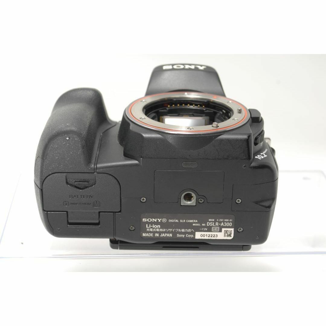 SONY - ☘️美品✨動作確認済み☘️SONY α300 ソニー 一眼レフ SONY - ☘️美品✨動作確認済み☘️SONY α300 ソニー 一眼レフ