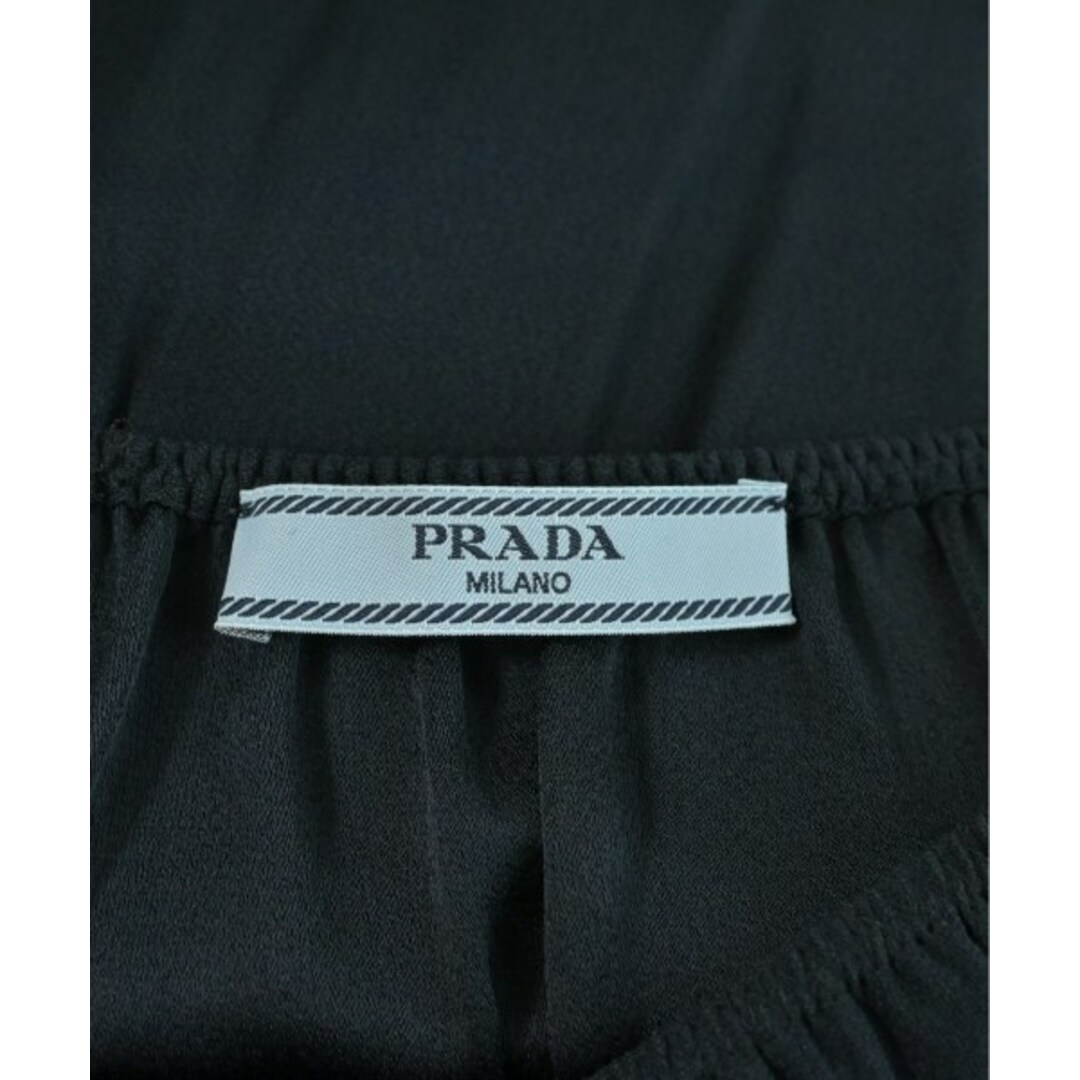 PRADA - PRADA プラダ ひざ丈スカート 36(XS位) 紺 【古着 PRADA - PRADA プラダ ひざ丈スカート 36(XS位) 紺 【古着