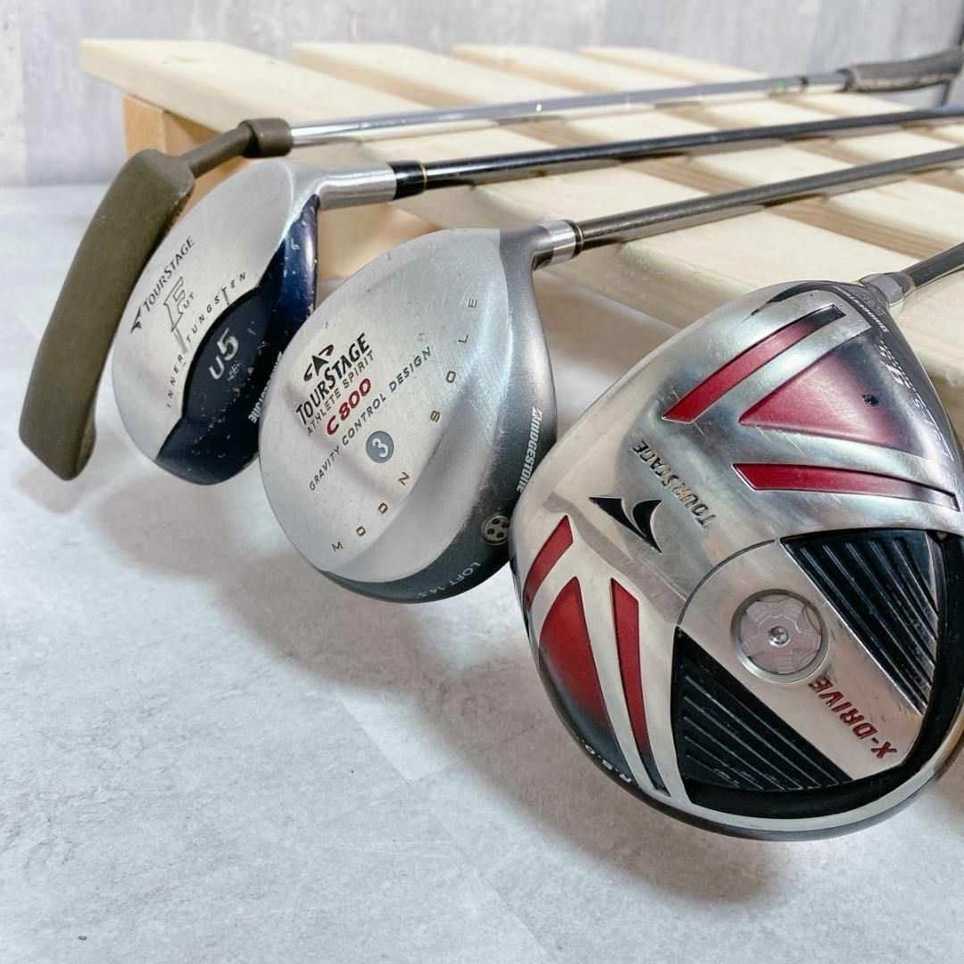 TOURSTAGE - W390 ブリヂストン TOURSTAGE メンズ ゴルフ クラブ TOURSTAGE - W390 ブリヂストン TOURSTAGE メンズ ゴルフ クラブ