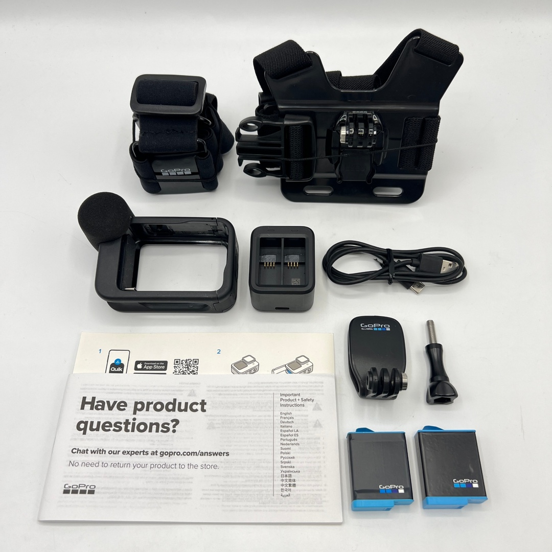 GoPro - GoPro HERO10 BLACK CHDHX-101-FW ウェアラブル GoPro - GoPro HERO10 BLACK CHDHX-101-FW ウェアラブル