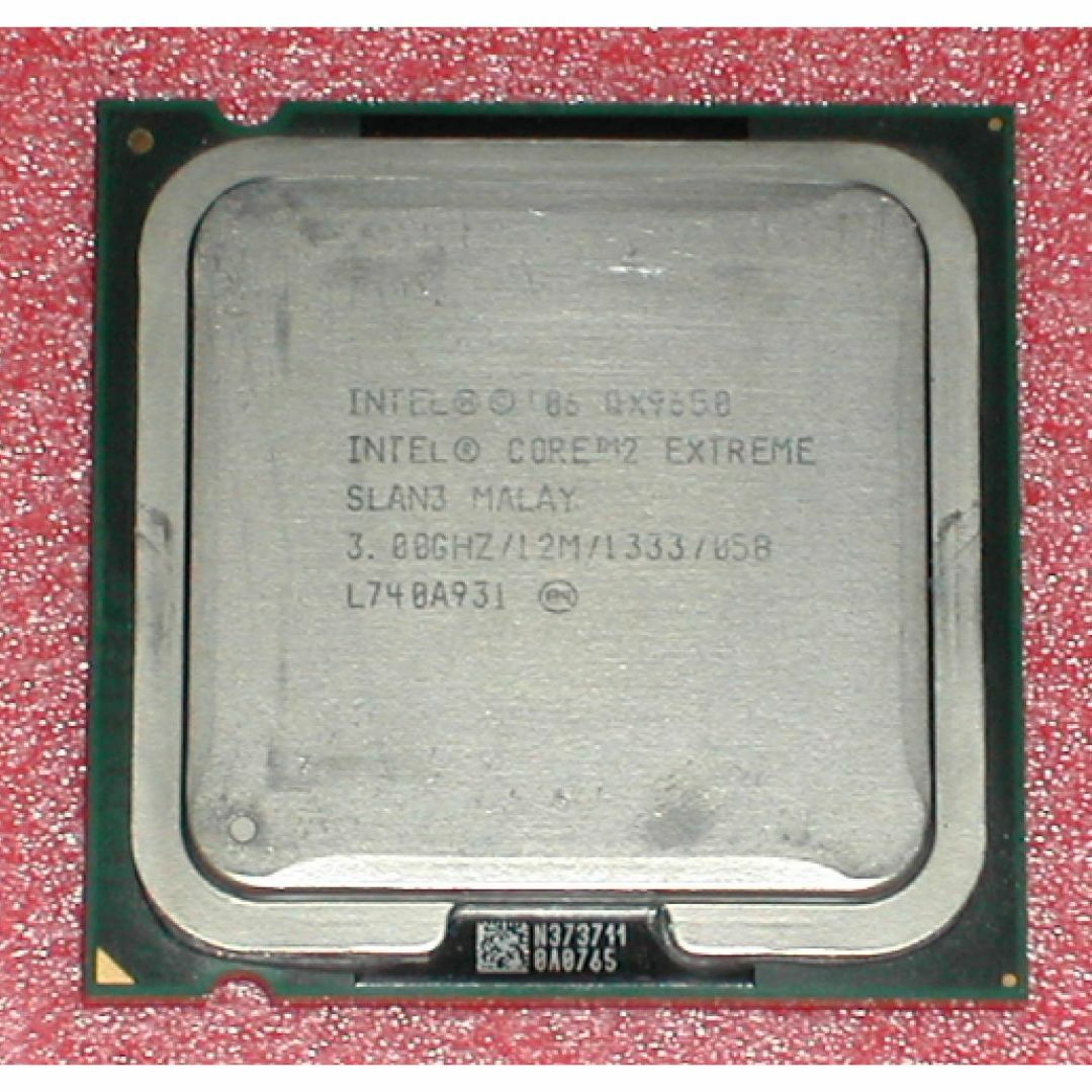 4コアCPU　Core 2 Extreme QX9650　LGA775