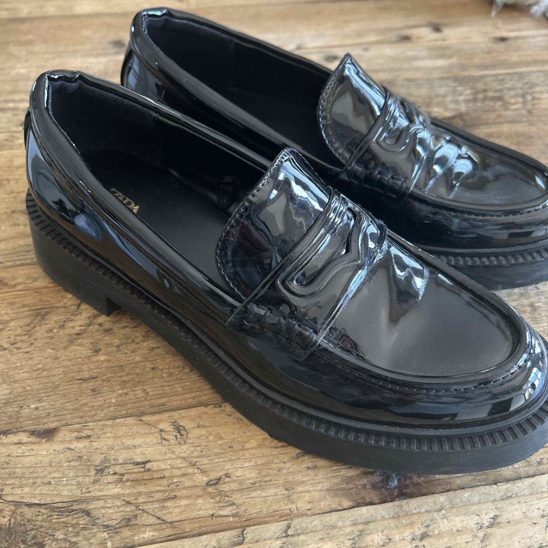 ZARA - ZARA ローファー 37 23.5cmの通販 by ラッキーshop|ザラ ZARA - ZARA ローファー 37 23.5cmの通販 by ラッキーshop|ザラ