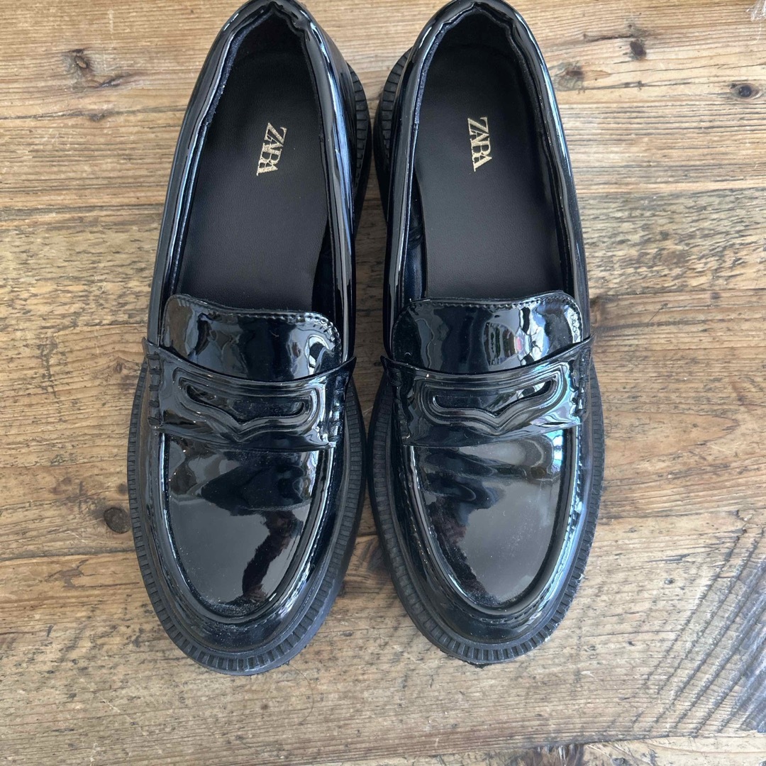 ZARA - ZARA ローファー 37 23.5cmの通販 by ラッキーshop|ザラ ZARA - ZARA ローファー 37 23.5cmの通販 by ラッキーshop|ザラ