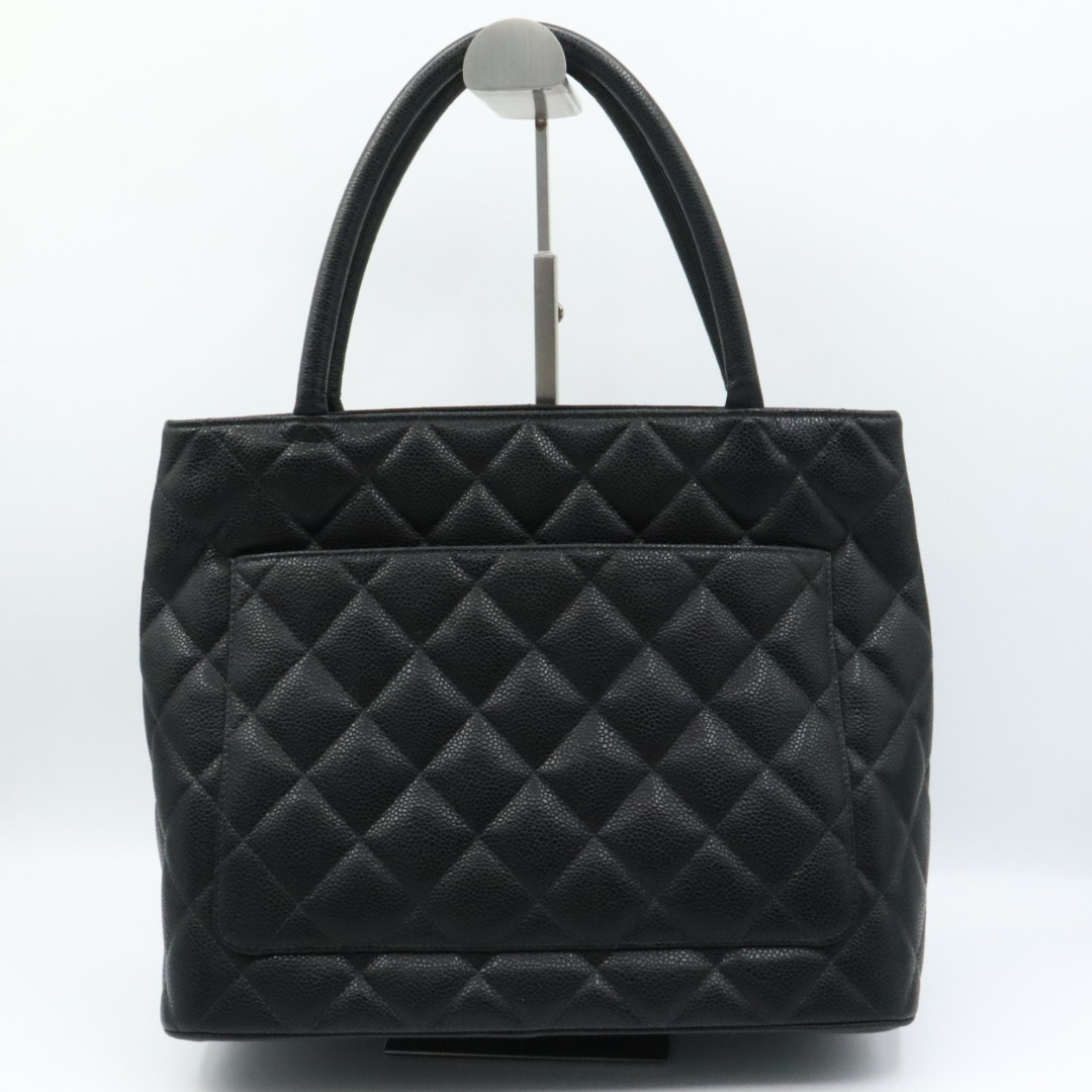 CHANEL - 美品 シャネル キャビアスキン ココマーク 復刻トート CHANEL - 美品 シャネル キャビアスキン ココマーク 復刻トート