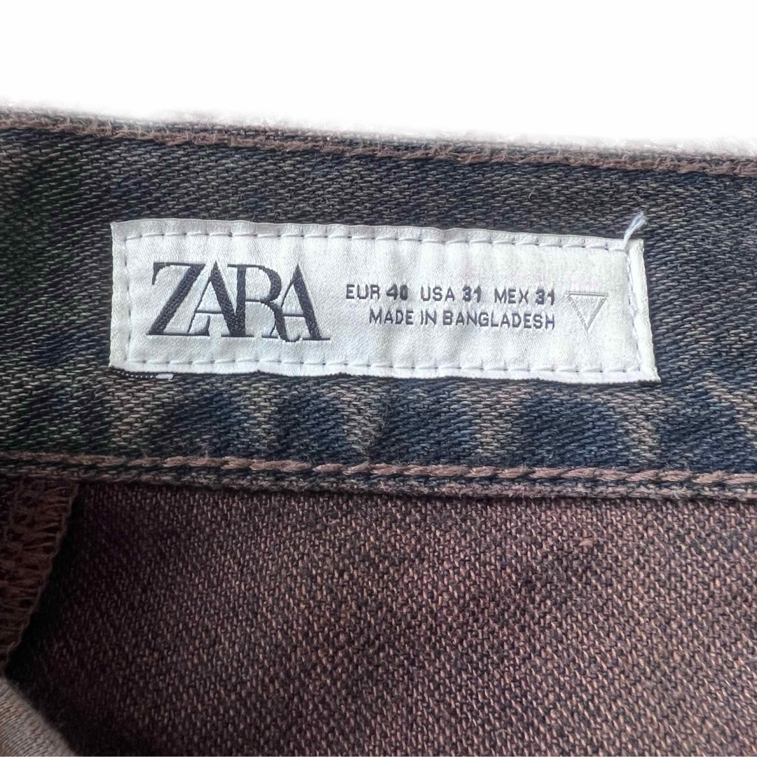 ZARA - 即完☆ZARA ザラ オーバーダイ y2k デニムパンツ バギー ZARA - 即完☆ZARA ザラ オーバーダイ y2k デニムパンツ バギー