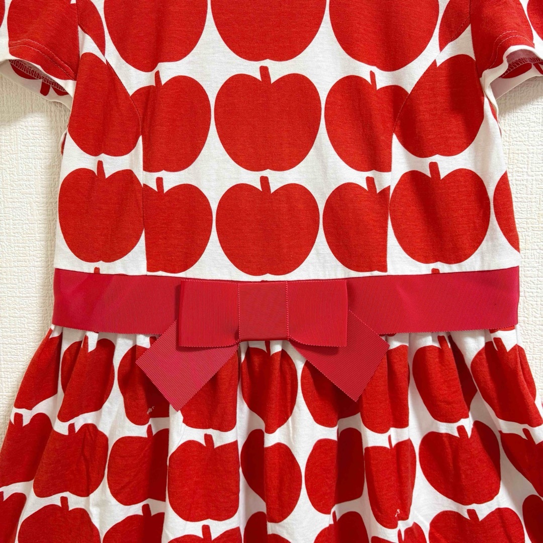 M'S GRACY - エムズグレイシー Tシャツ リンゴ柄 半袖 コットン M'S GRACY - エムズグレイシー Tシャツ リンゴ柄 半袖 コットン