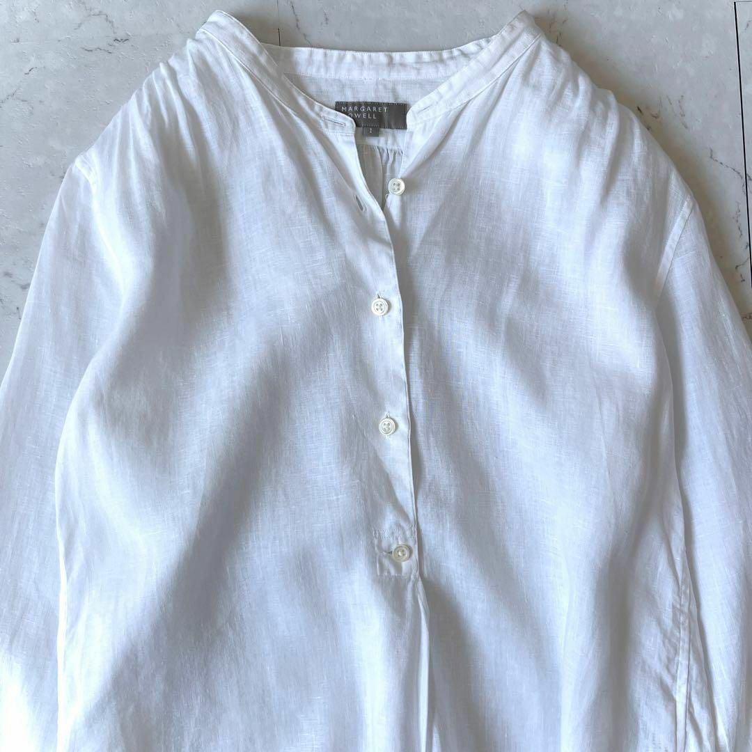 MARGARET HOWELL - 美品 マーガレットハウエル 日本製 リネン MARGARET HOWELL - 美品 マーガレットハウエル 日本製 リネン