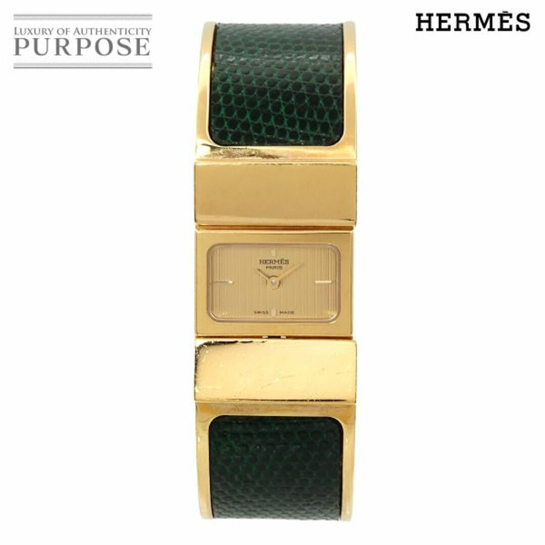 HERMES - エルメス HERMES ロケ L01 201 バングル ウォッチ HERMES - エルメス HERMES ロケ L01 201 バングル ウォッチ