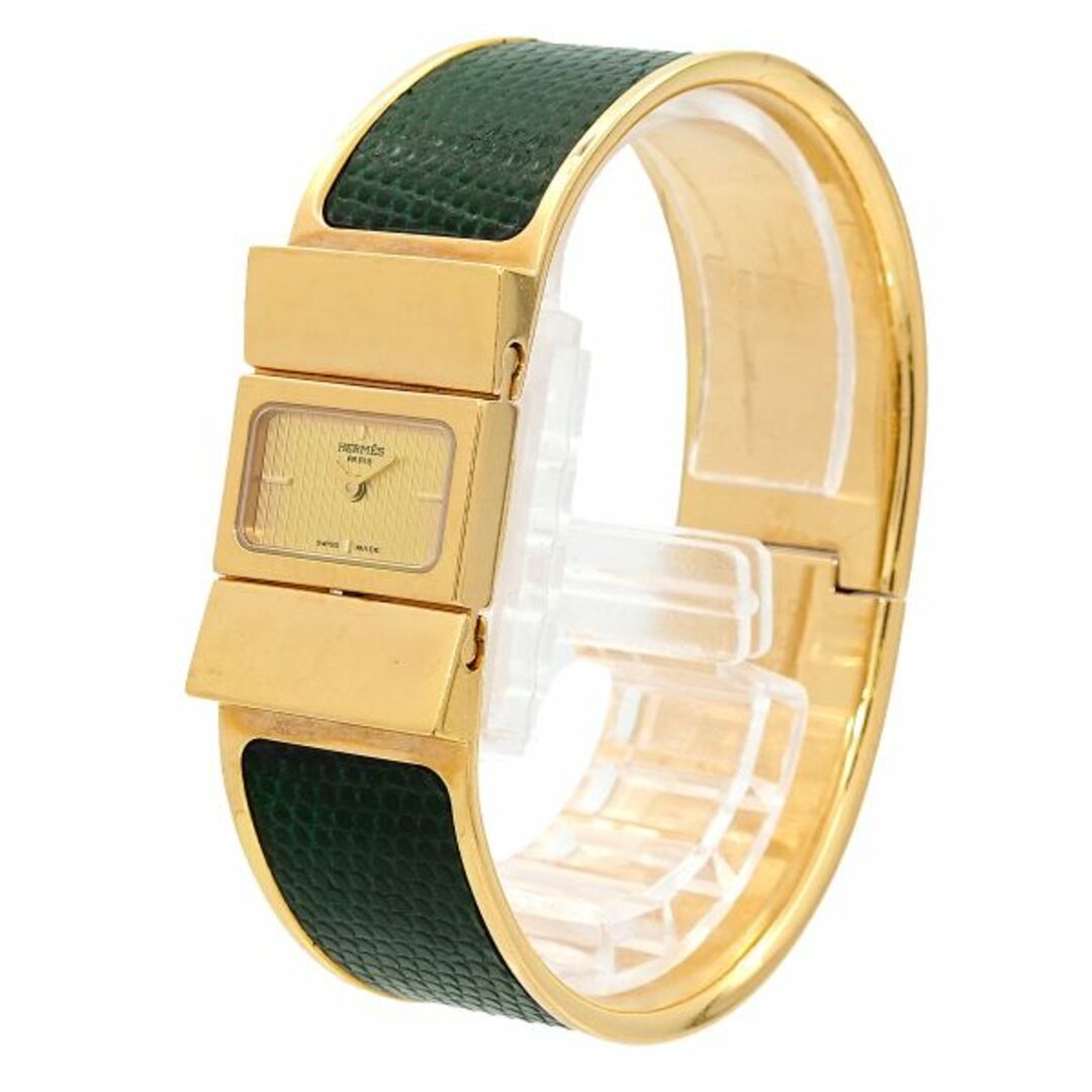 HERMES - エルメス HERMES ロケ L01 201 バングル ウォッチ HERMES - エルメス HERMES ロケ L01 201 バングル ウォッチ
