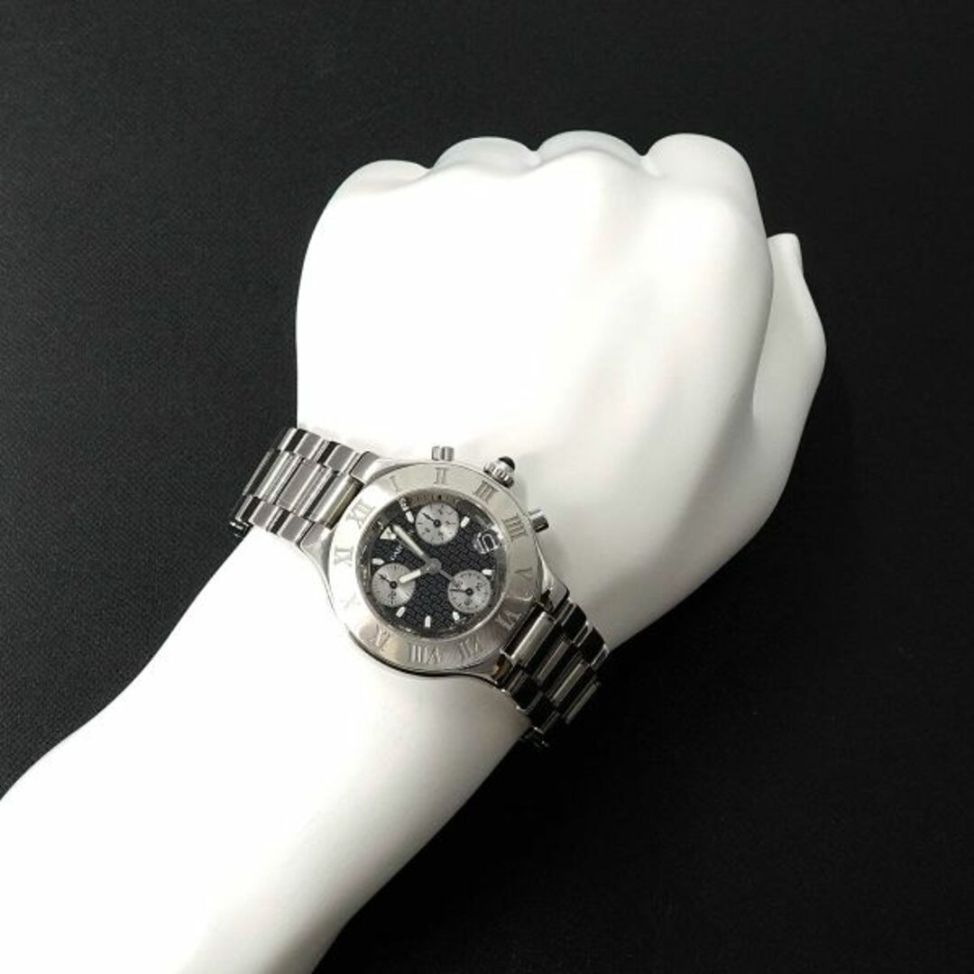 Cartier - カルティエ Cartier マスト21 クロノスカフ ヴァン Cartier - カルティエ Cartier マスト21 クロノスカフ ヴァン