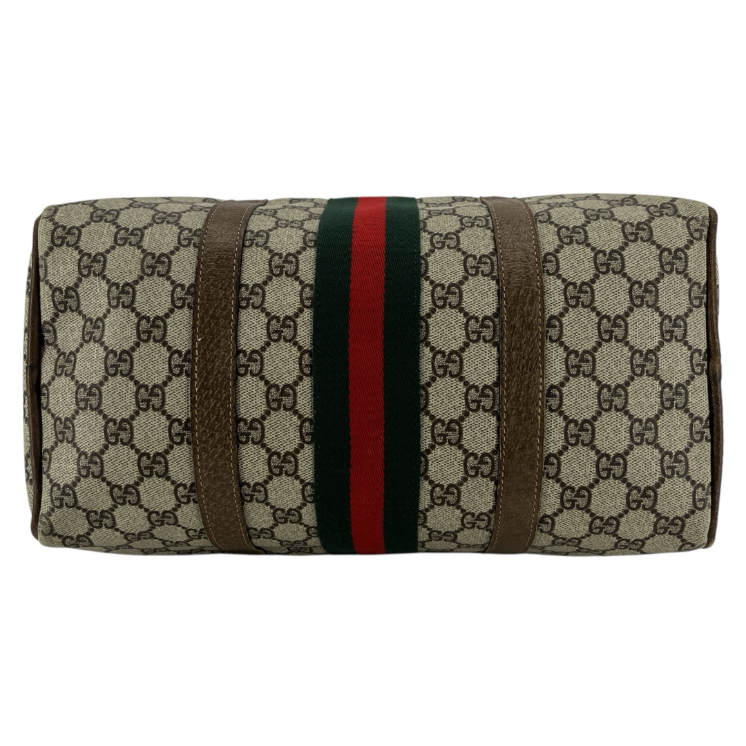 GUCCI - オールドグッチ ミニボストン GGスプリーム シェリー GUCCI - オールドグッチ ミニボストン GGスプリーム シェリー