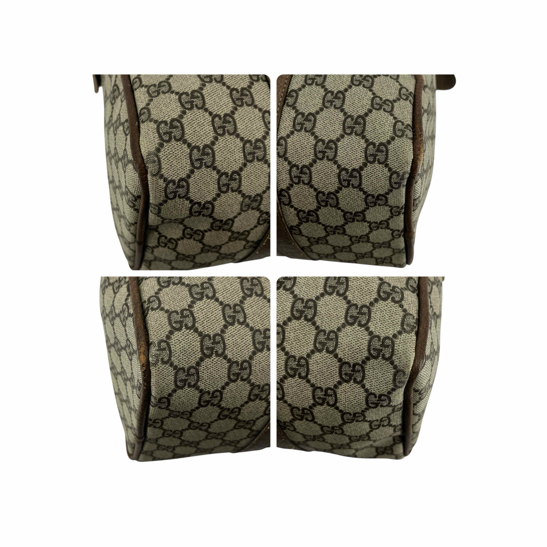 GUCCI - オールドグッチ ミニボストン GGスプリーム シェリー GUCCI - オールドグッチ ミニボストン GGスプリーム シェリー