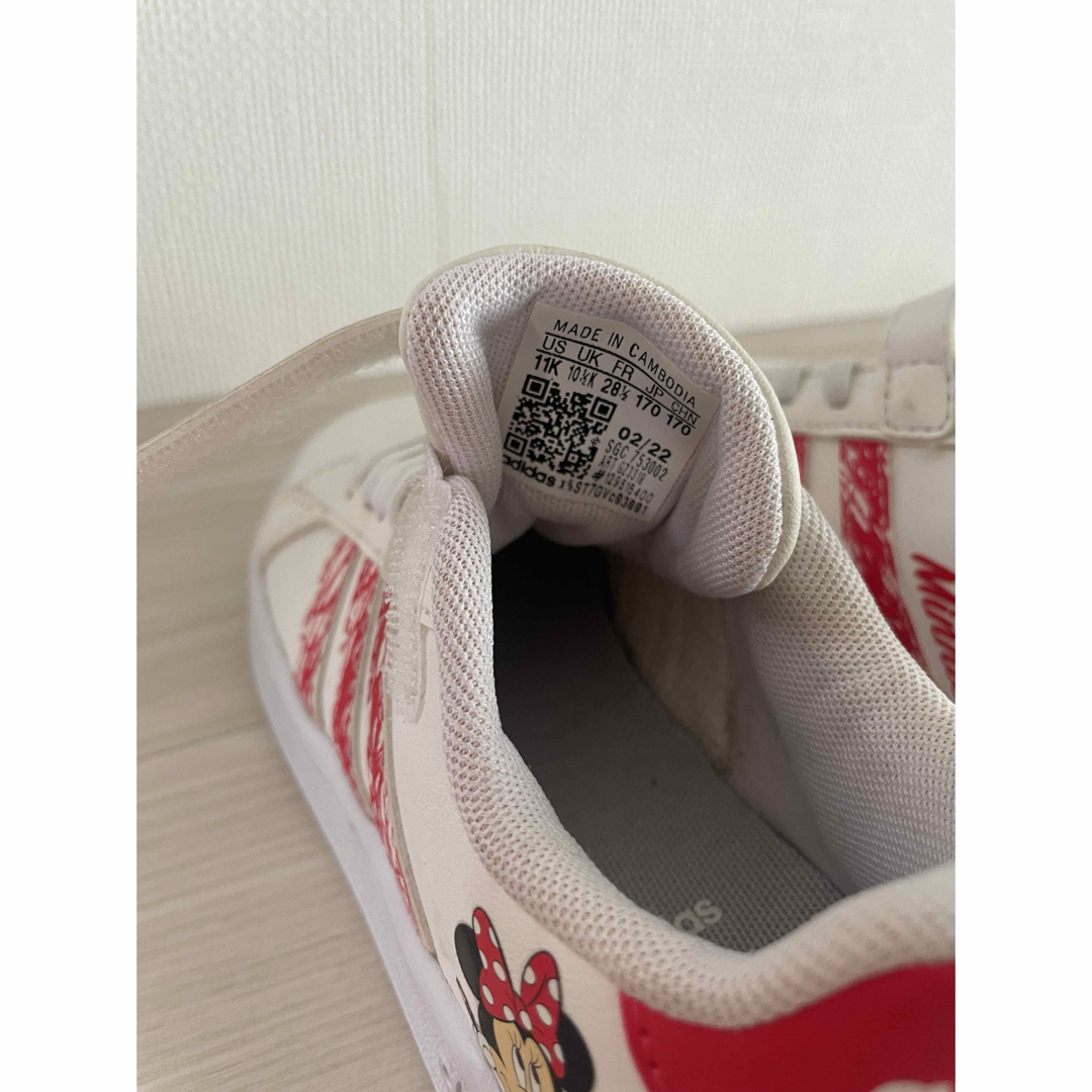 adidas - adidasアディダス ディズニーミニーコラボ スニーカー adidas - adidasアディダス ディズニーミニーコラボ スニーカー