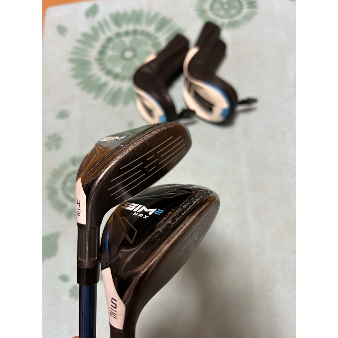 TaylorMade - SIM2 Max ユーティリティクラブ 4番・5番セットの TaylorMade - SIM2 Max ユーティリティクラブ 4番・5番セットの