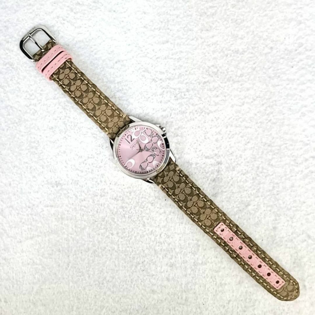 COACH - ○極美品☆超人気モデル コーチ ラウンド シグネチャー COACH - ○極美品☆超人気モデル コーチ ラウンド シグネチャー