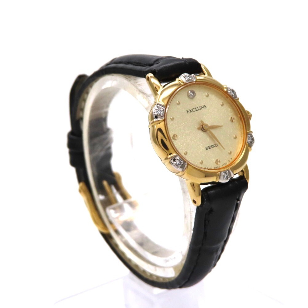 SEIKO - 【6Pダイヤモンド】SEIKO 'セイコー 時計' エクセリーヌ SEIKO - 【6Pダイヤモンド】SEIKO 'セイコー 時計' エクセリーヌ