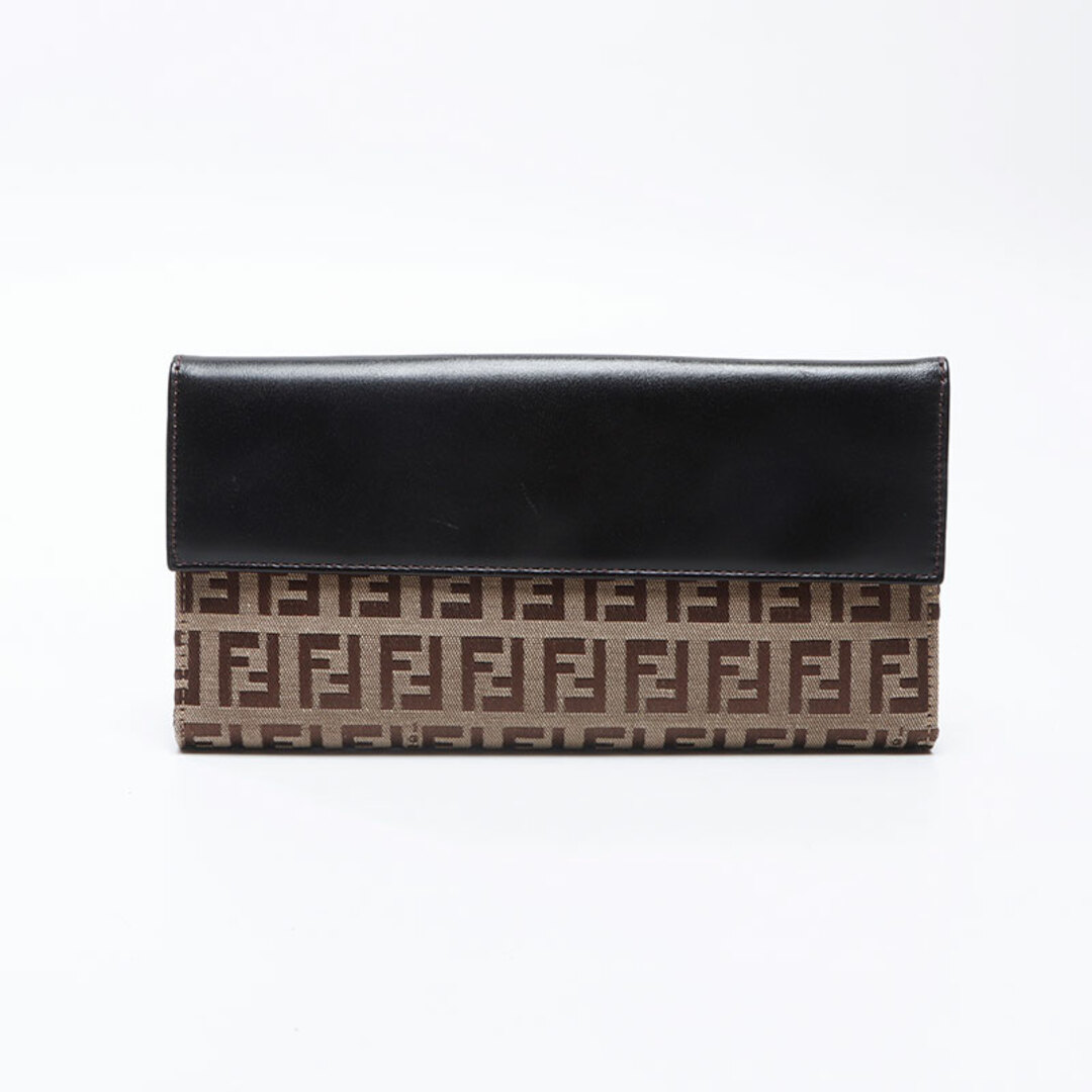 楽天市場】【財布】FENDI フェンディ ズッキーノ 2つ折長財布 二