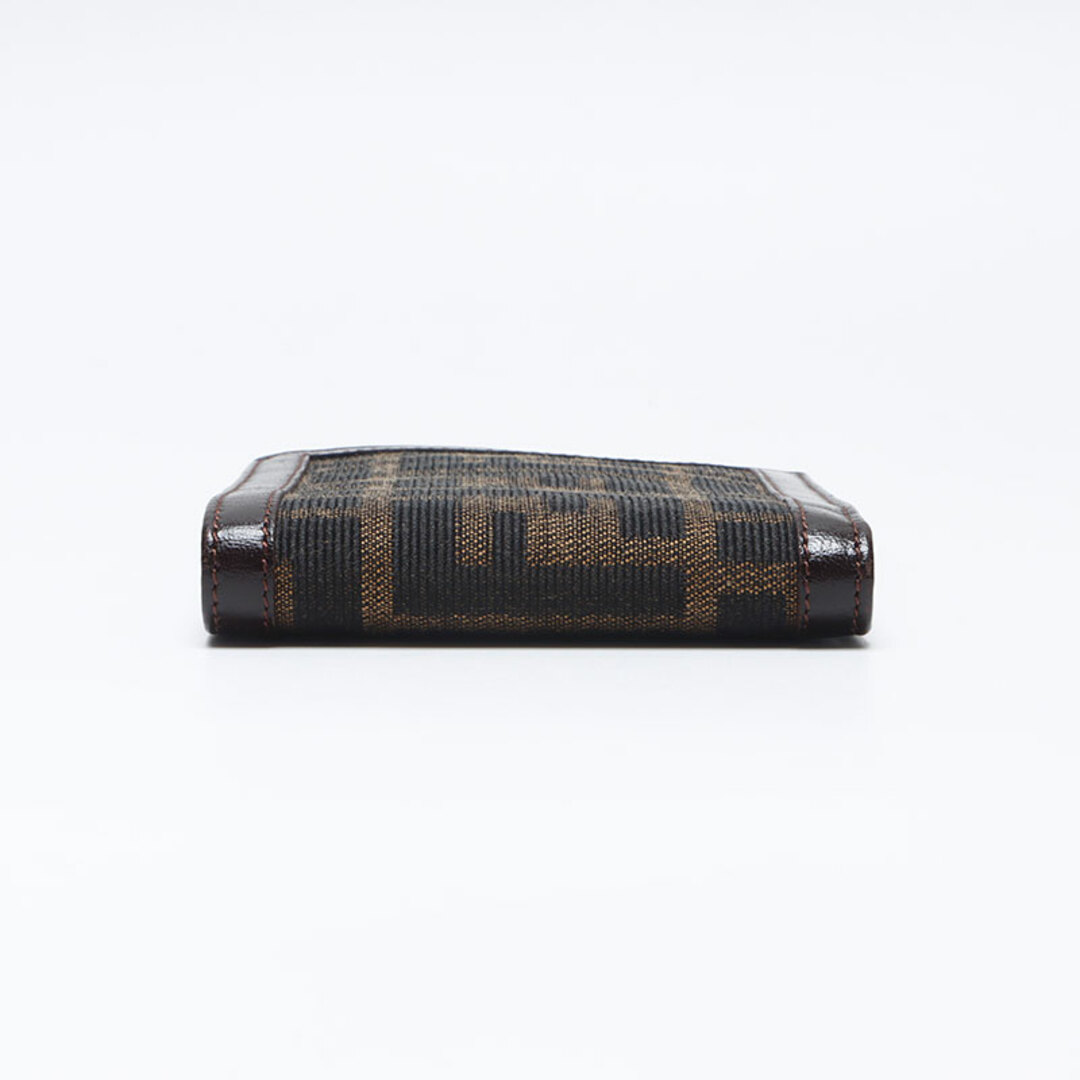 FENDI - フェンディ FENDI キャンバス ズッカ 二つ折り財布の FENDI - フェンディ FENDI キャンバス ズッカ 二つ折り財布の