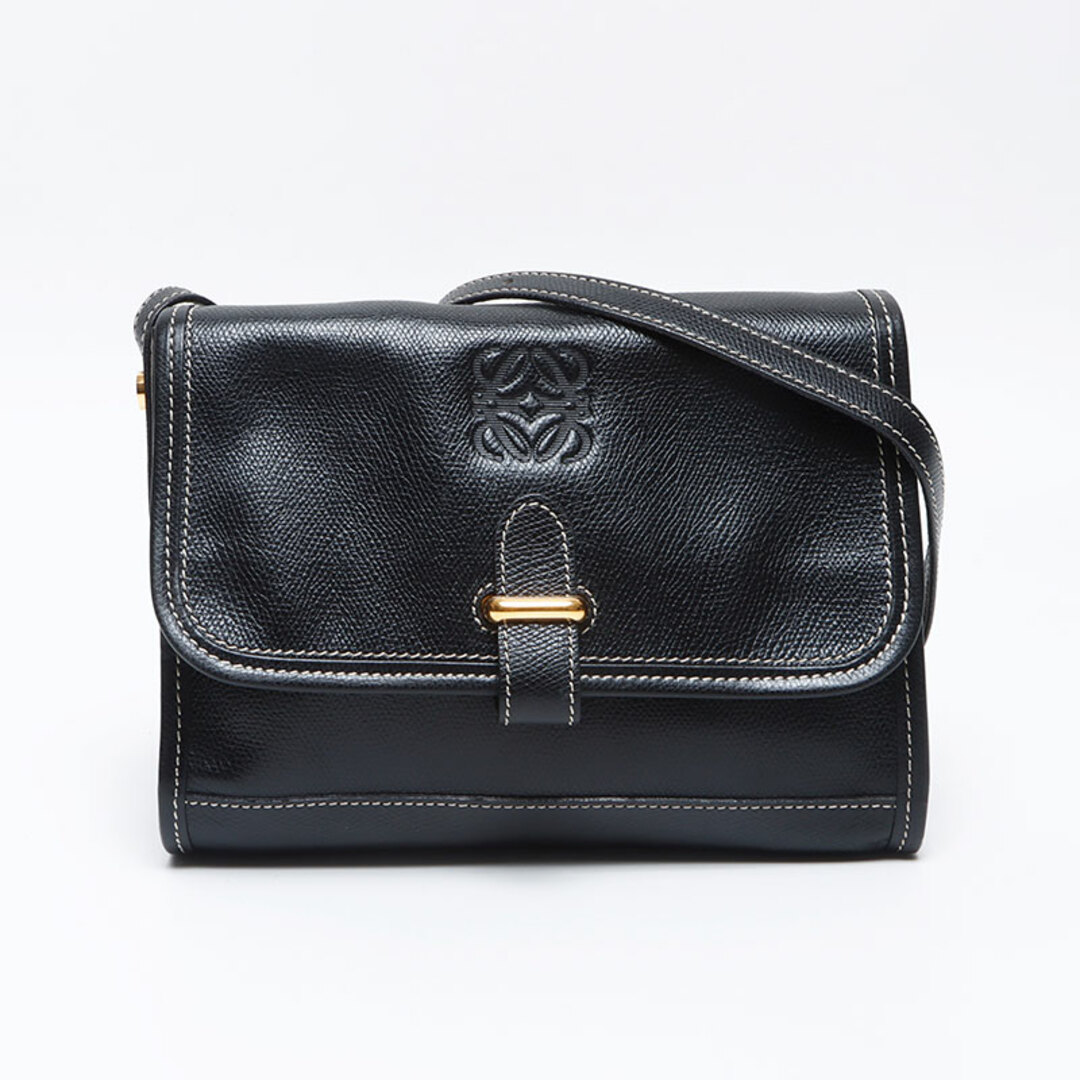 LOEWE - ロエベ LOEWE アナグラム レザー ショルダーバッグの LOEWE - ロエベ LOEWE アナグラム レザー ショルダーバッグの
