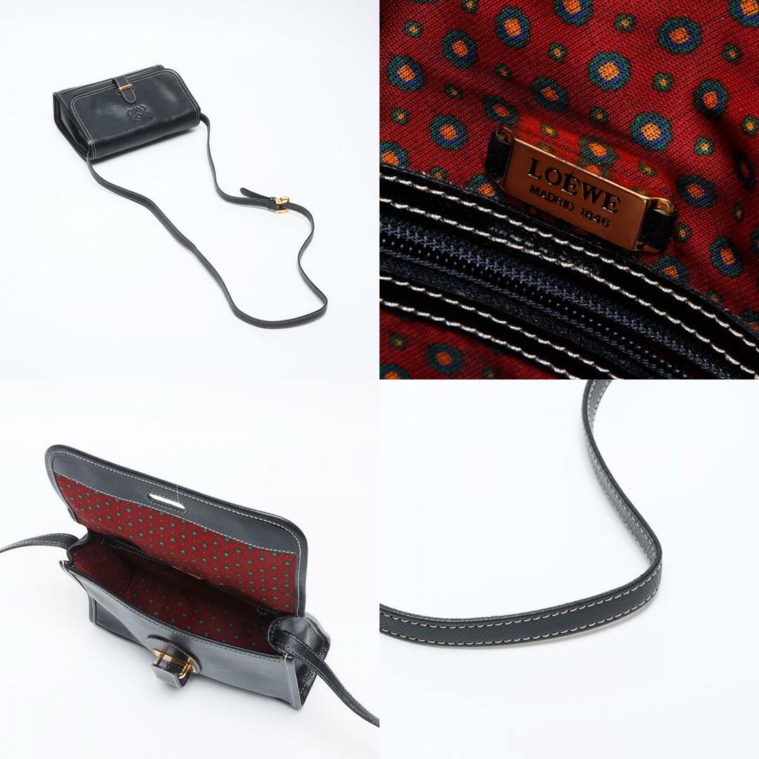 LOEWE - ロエベ LOEWE アナグラム レザー ショルダーバッグの LOEWE - ロエベ LOEWE アナグラム レザー ショルダーバッグの