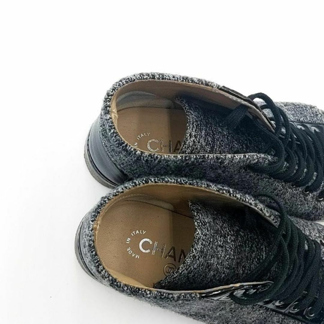 CHANEL - シャネル CHANEL スニーカー シューズ ツイード 10 CHANEL - シャネル CHANEL スニーカー シューズ ツイード 10