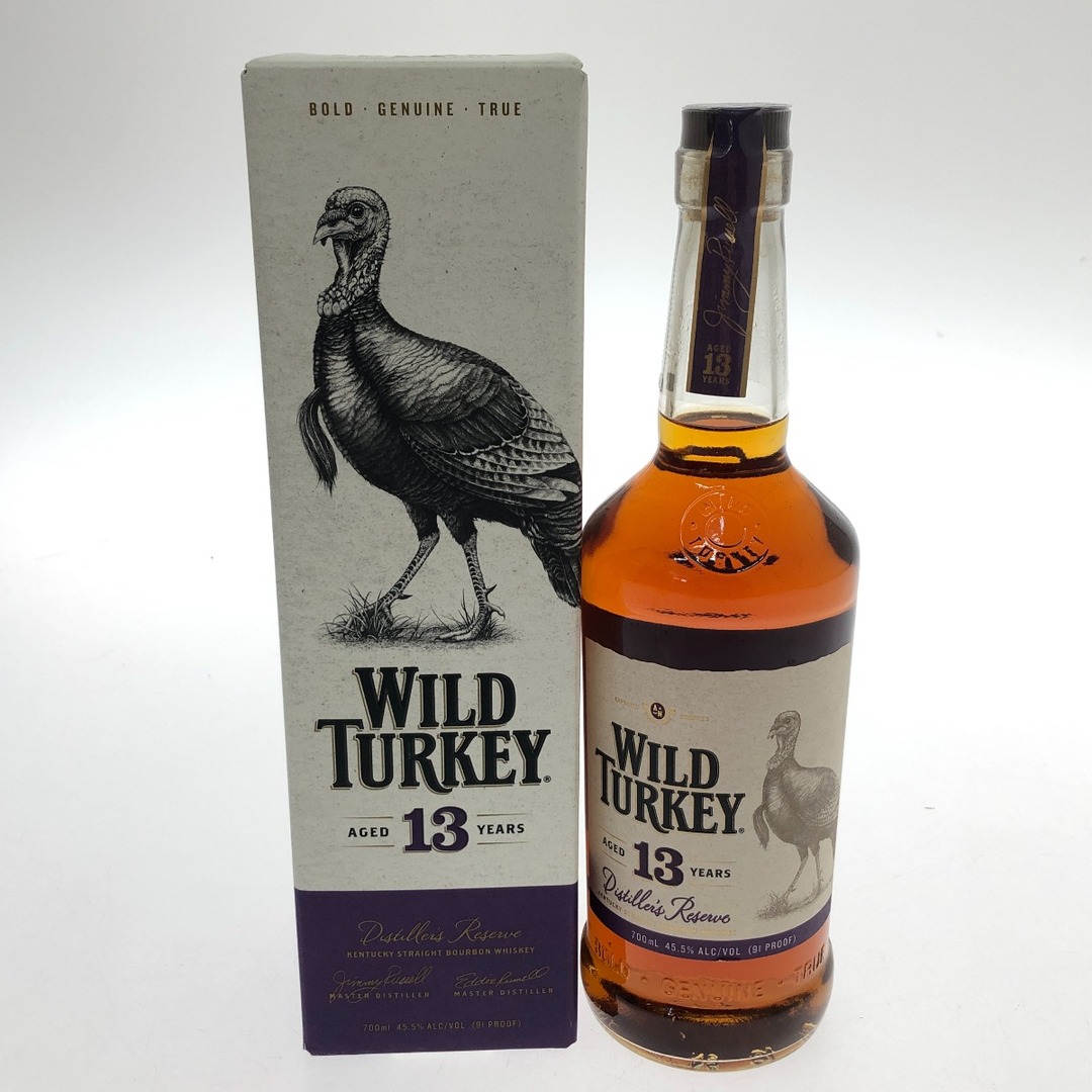 □□WILD TURKEY ワイルドターキー 13年 バーボンウイスキー □□WILD TURKEY ワイルドターキー 13年 バーボンウイスキー
