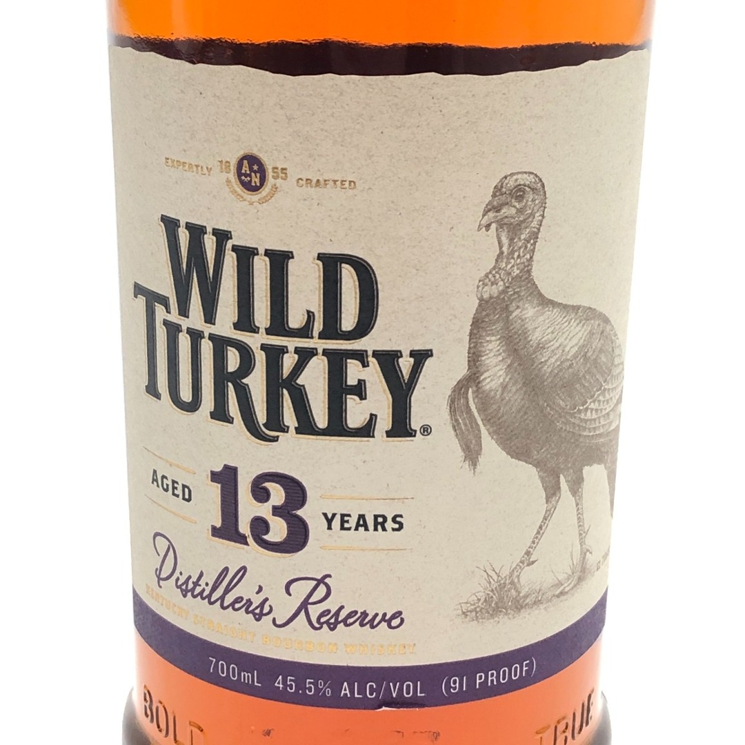 □□WILD TURKEY ワイルドターキー 13年 バーボンウイスキー □□WILD TURKEY ワイルドターキー 13年 バーボンウイスキー