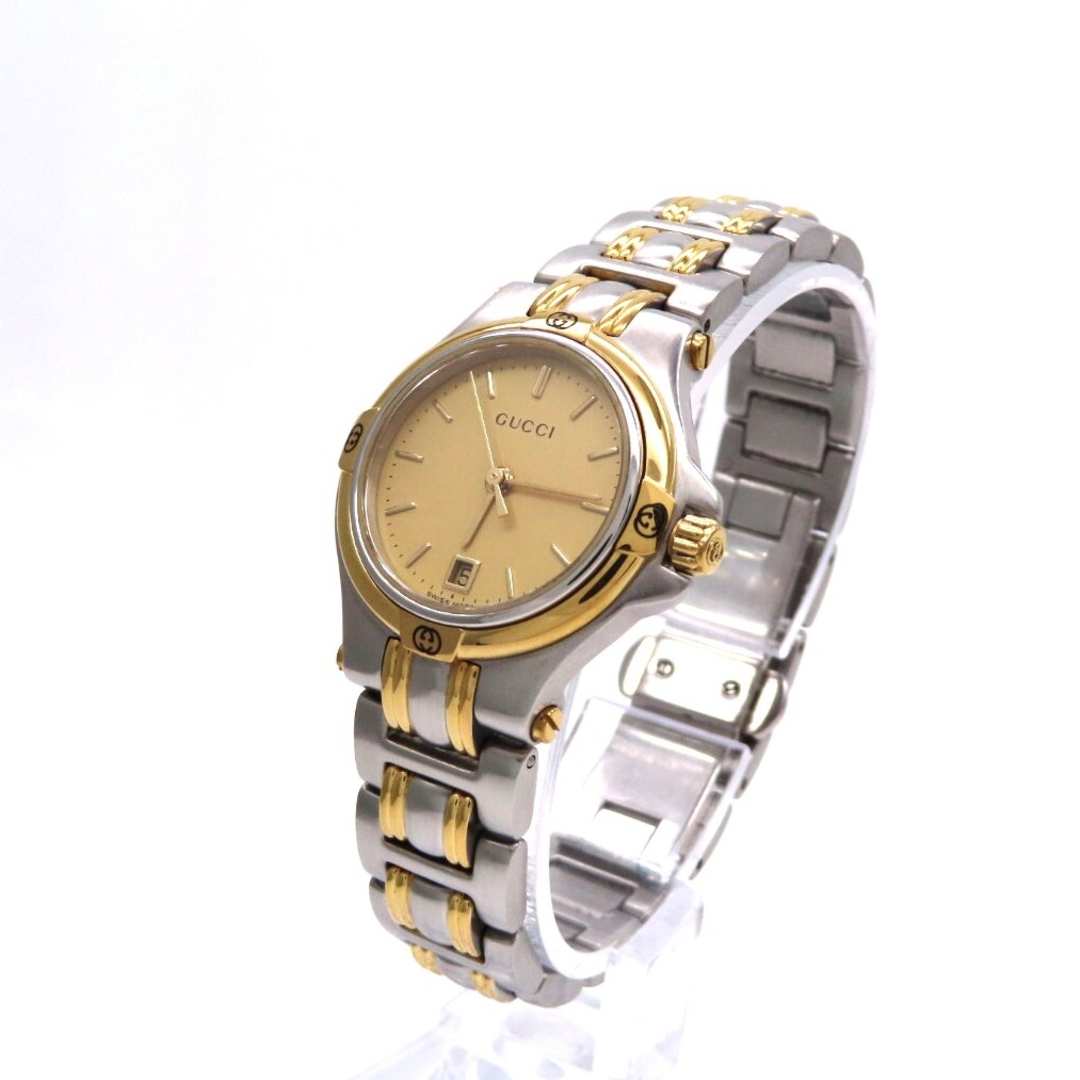 GUCCI - 【コンビモデル】GUCCI 'グッチ 時計' 9040L レディース GUCCI - 【コンビモデル】GUCCI 'グッチ 時計' 9040L レディース