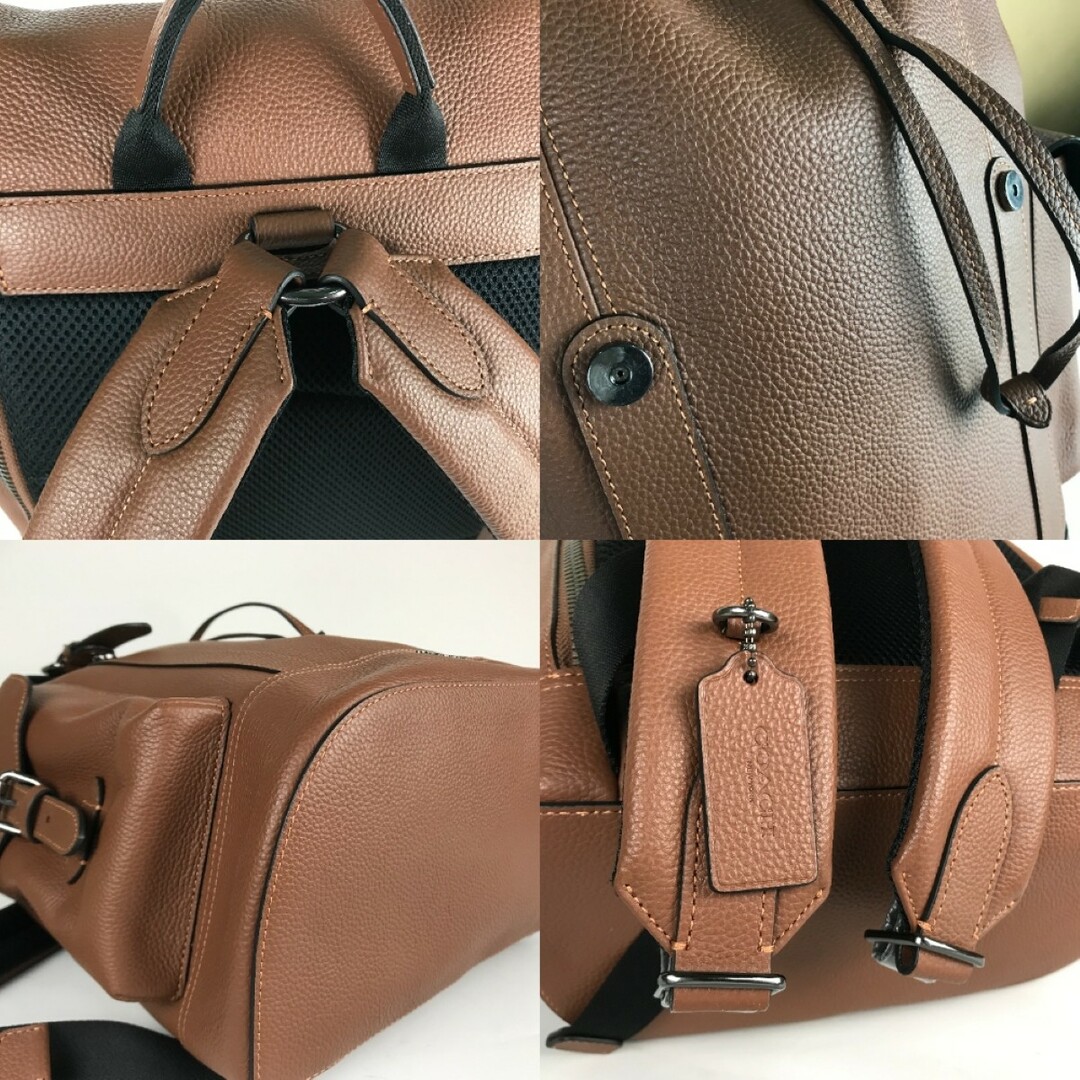 COACH - □□COACH コーチ ハドソン バックパック 本革 レザー COACH - □□COACH コーチ ハドソン バックパック 本革 レザー