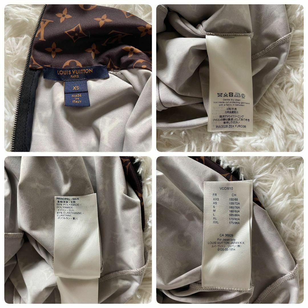LOUIS VUITTON - 未使用級 ルイヴィトン 膝丈ワンピース LOUIS VUITTON - 未使用級 ルイヴィトン 膝丈ワンピース