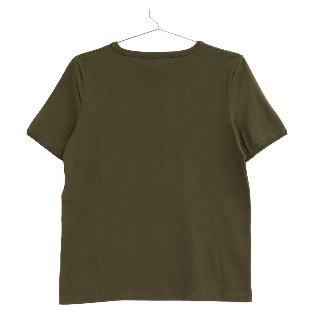 CELINE - セリーヌ カーキ ロゴ クルーネック Tシャツ Mの通販 by エコ CELINE - セリーヌ カーキ ロゴ クルーネック Tシャツ Mの通販 by エコ