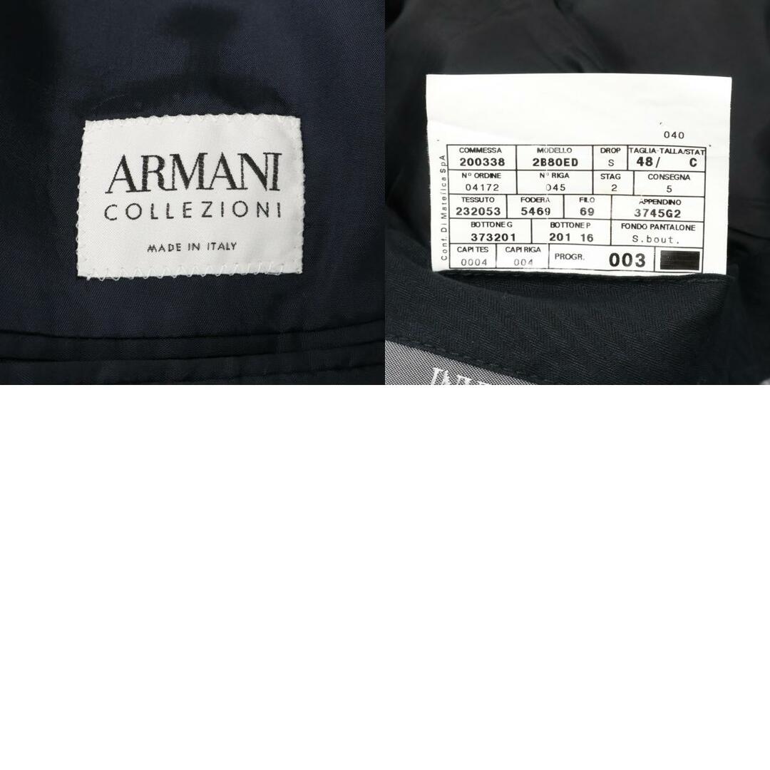 ARMANI COLLEZIONI - アルマーニコレッツォーニ ネイビー 2B80ED ARMANI COLLEZIONI - アルマーニコレッツォーニ ネイビー 2B80ED