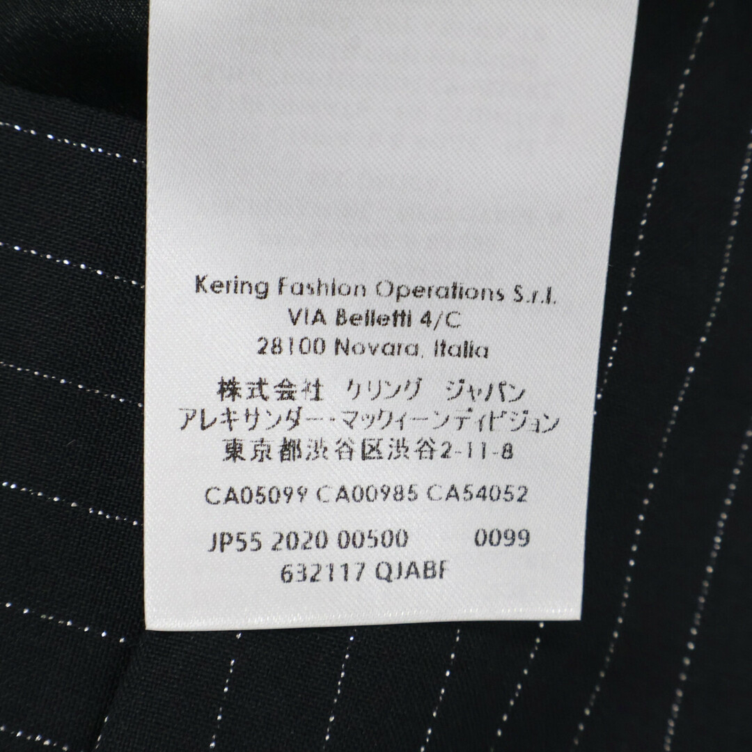 Alexander McQueen - アレキサンダーマックイーン ネイビー 20年 Alexander McQueen - アレキサンダーマックイーン ネイビー 20年