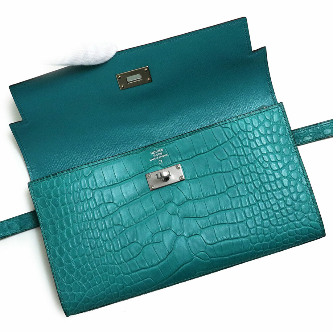 HERMES - エルメス ケリーウォレット ロング 二つ折り長財布 HERMES - エルメス ケリーウォレット ロング 二つ折り長財布