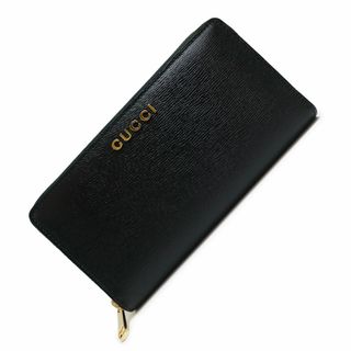 GUCCI - グッチ ロゴ スクリプト ジップアラウンドウォレット GUCCI - グッチ ロゴ スクリプト ジップアラウンドウォレット