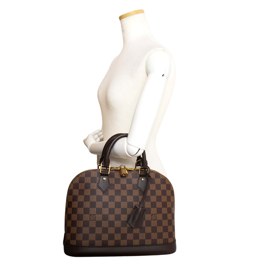 LOUIS VUITTON - ルイ ヴィトン アルマ PM ハンドバッグ ダミエ LOUIS VUITTON - ルイ ヴィトン アルマ PM ハンドバッグ ダミエ