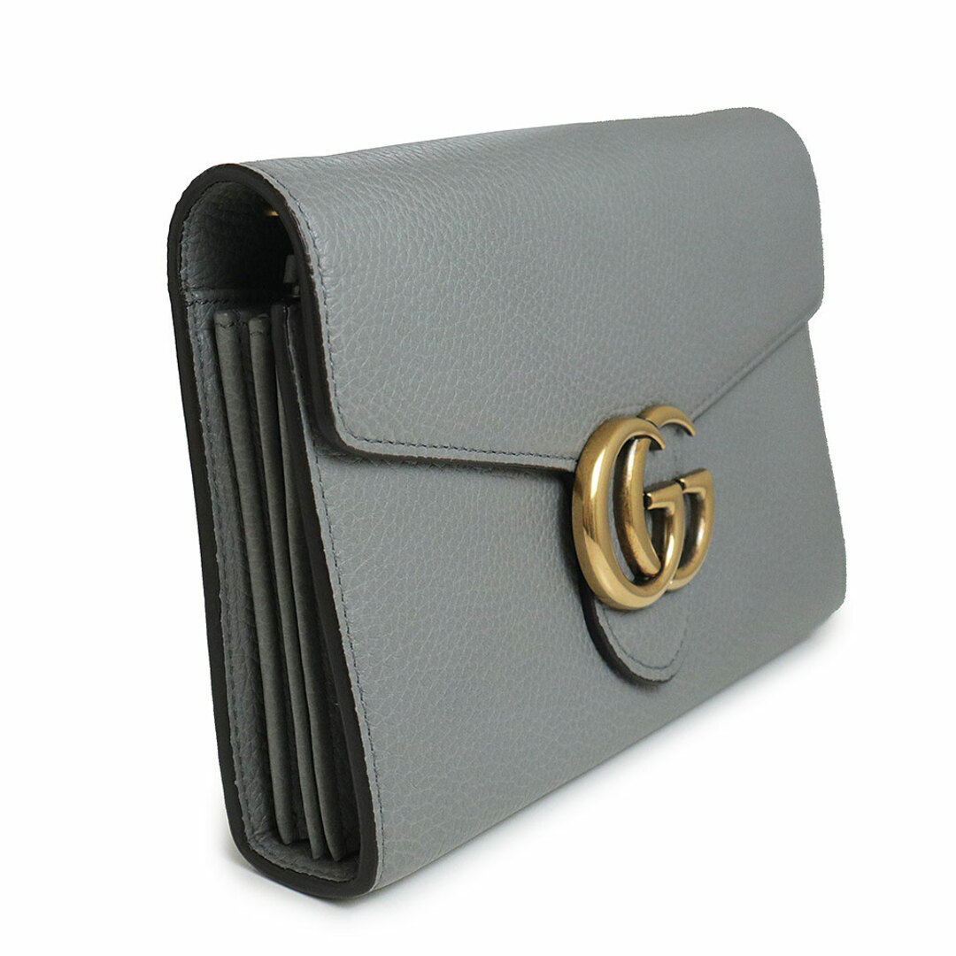 GUCCI - グッチ GGマーモント チェーンウォレット 長財布 GUCCI - グッチ GGマーモント チェーンウォレット 長財布