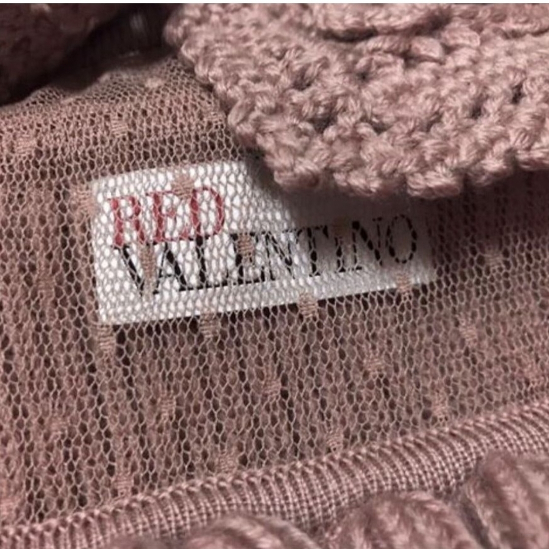 RED VALENTINO - 希少 RED VALENTINO ニットワンピース レッド RED VALENTINO - 希少 RED VALENTINO ニットワンピース レッド