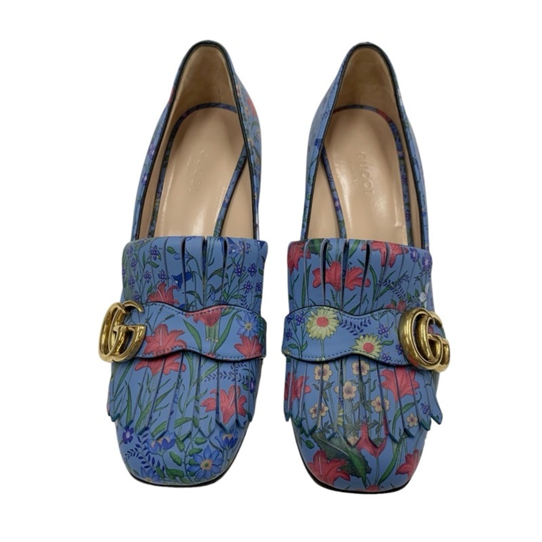 GUCCI - グッチ GUCCI ダブルG パンプス 靴 シューズ レザー GUCCI - グッチ GUCCI ダブルG パンプス 靴 シューズ レザー