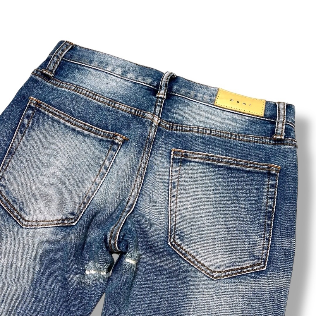 mnml - ミニマル mnml ダメージ加工 スキニー ストレッチ サイズ mnml - ミニマル mnml ダメージ加工 スキニー ストレッチ サイズ