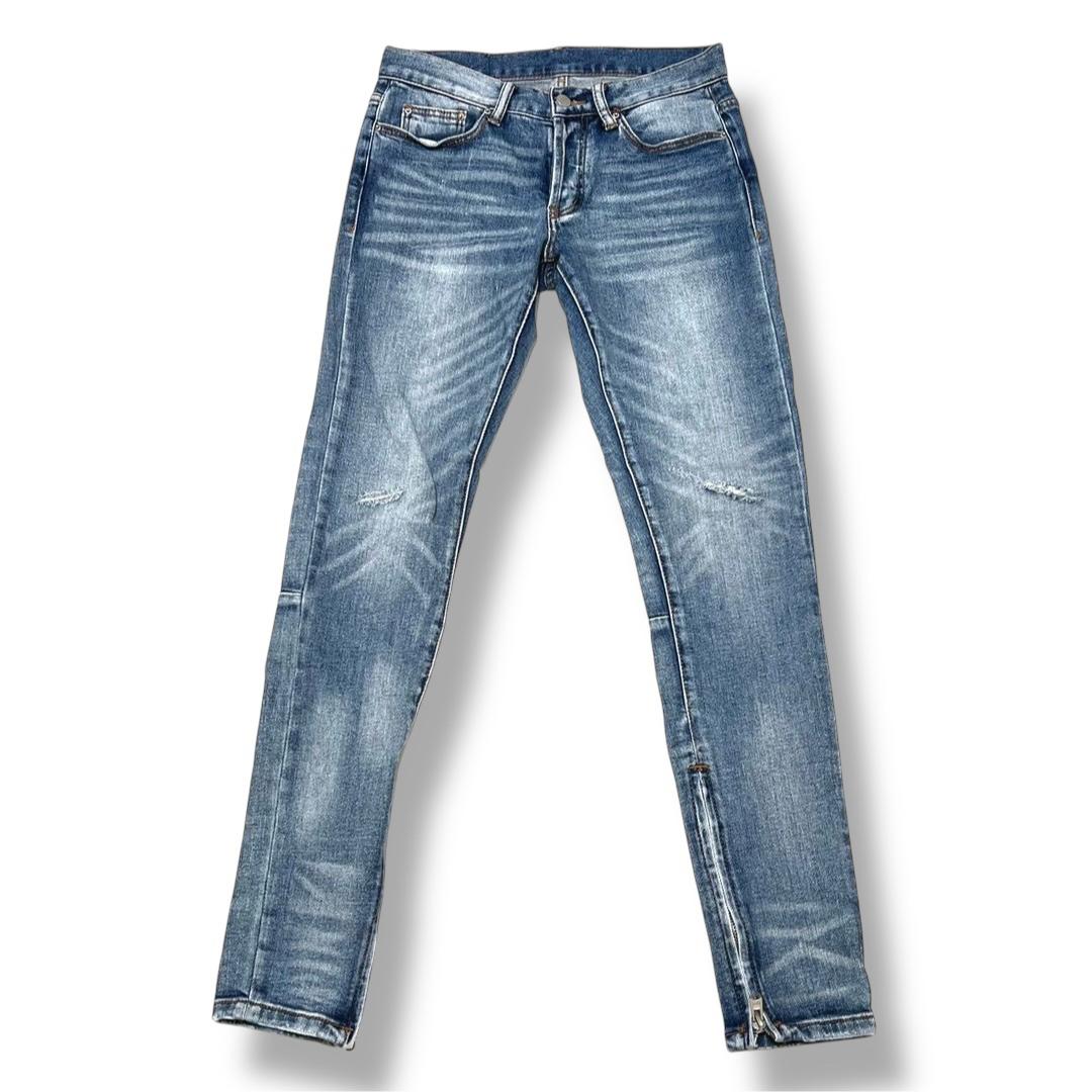 mnml - ミニマル mnml ダメージ加工 スキニー ストレッチ サイズ mnml - ミニマル mnml ダメージ加工 スキニー ストレッチ サイズ