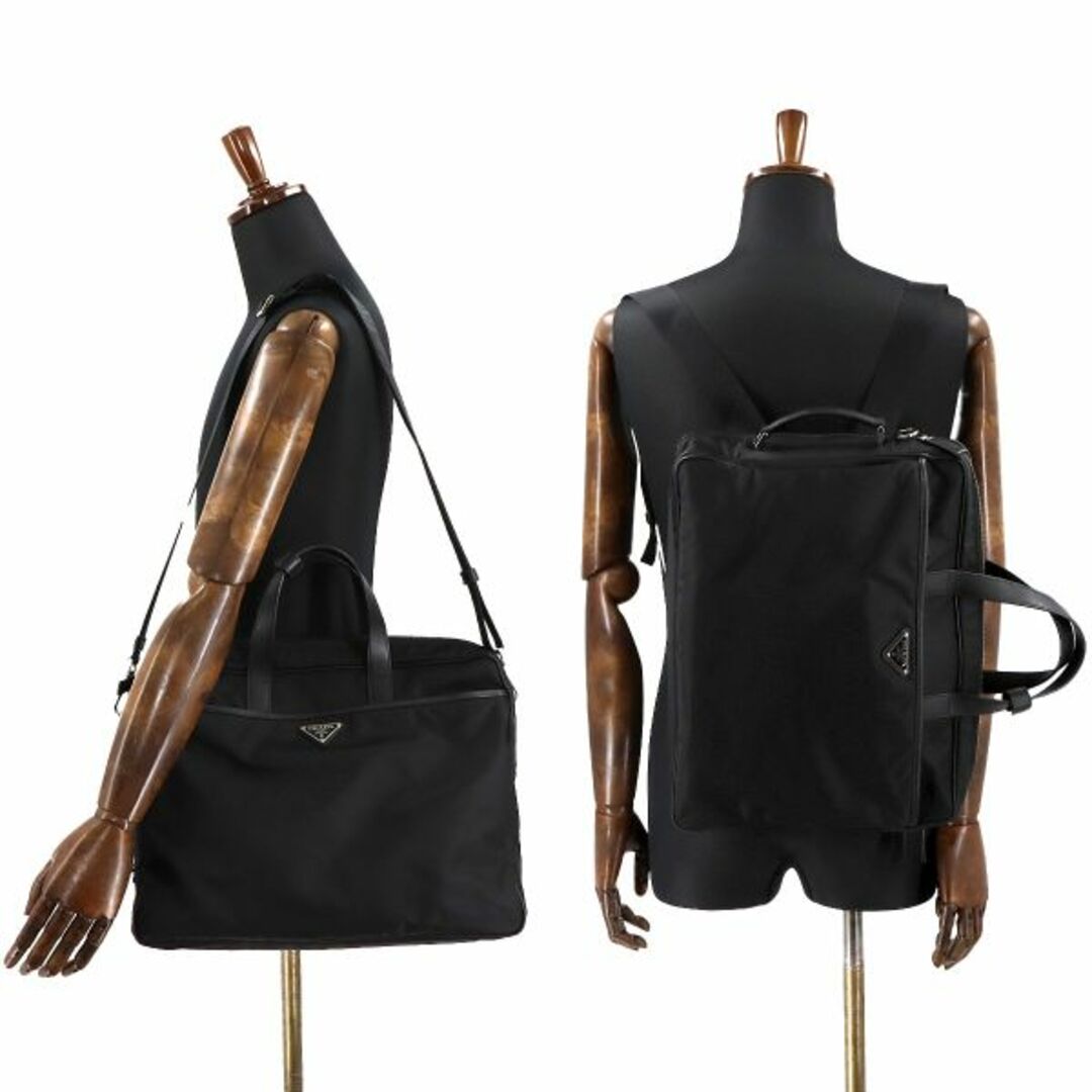 PRADA - 未使用 展示品 プラダ PRADA ブリーフケース 3way PRADA - 未使用 展示品 プラダ PRADA ブリーフケース 3way