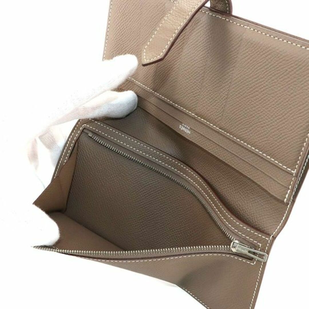 HERMES - エルメス HERMES ベアンスフレ 二つ折り 長財布 HERMES - エルメス HERMES ベアンスフレ 二つ折り 長財布