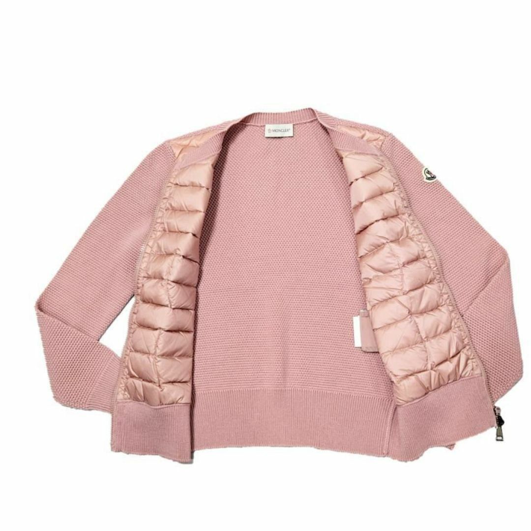 MONCLER - 超美品 モンクレール ニット ダウン カーディガン XS MONCLER - 超美品 モンクレール ニット ダウン カーディガン XS
