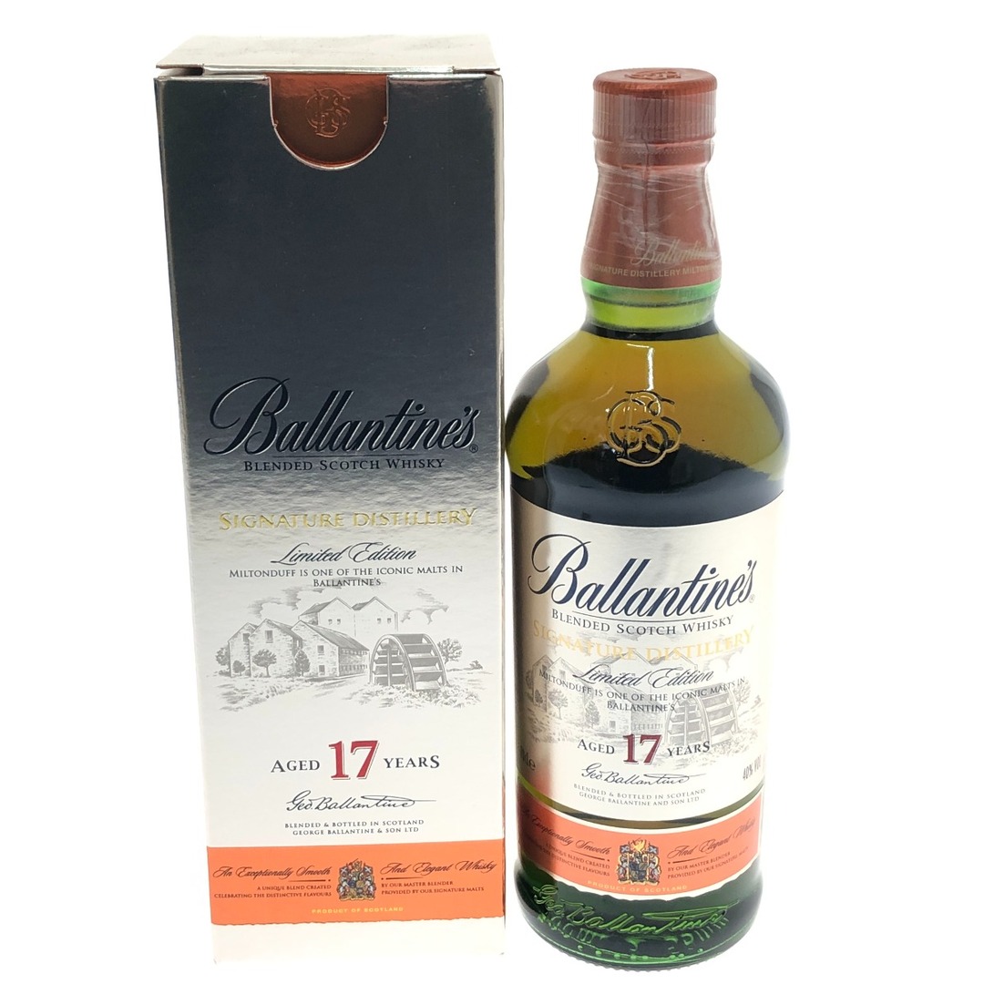 □□Ballantine's バランタイン 17年 ミルトンダフエディション □□Ballantine's バランタイン 17年 ミルトンダフエディション