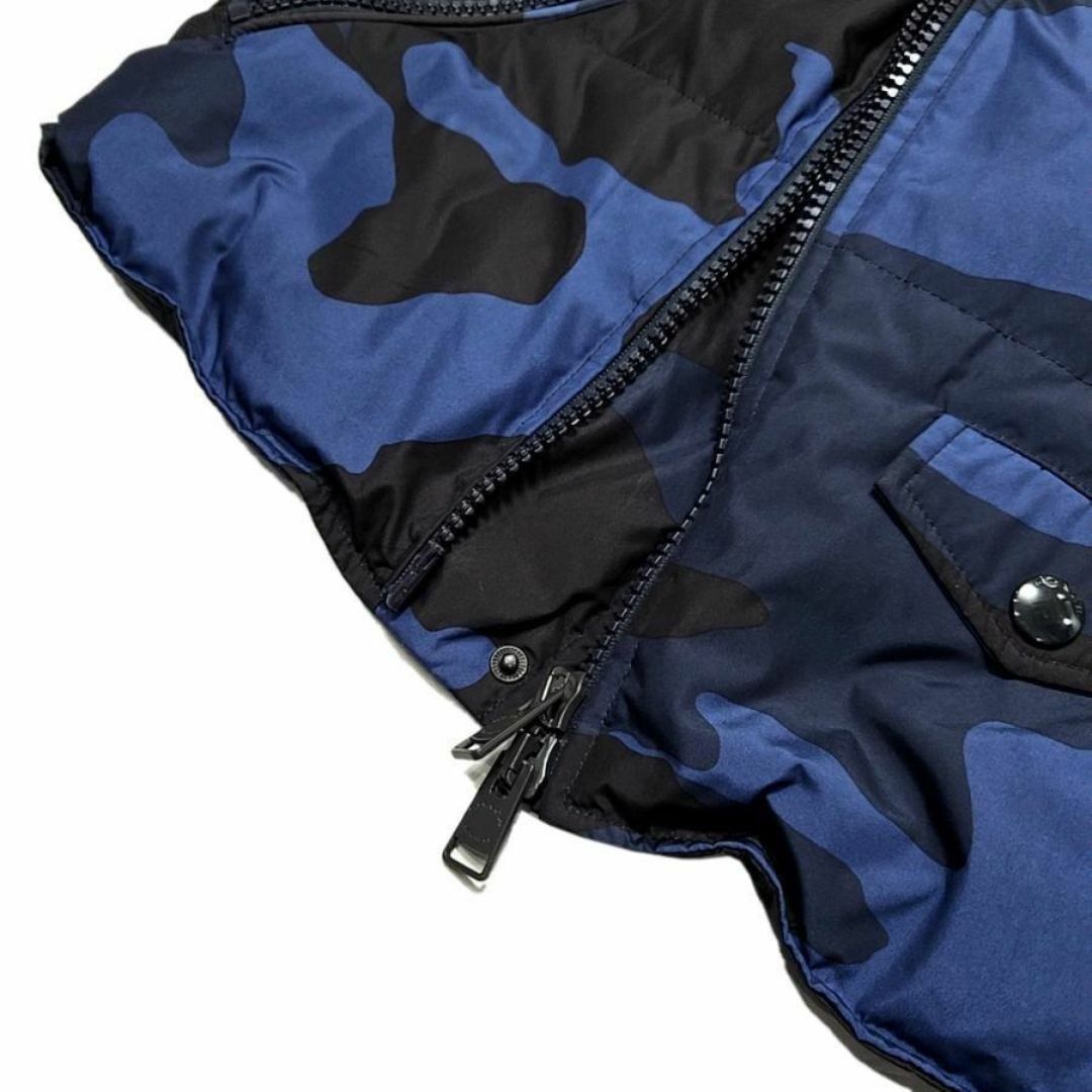 COACH - コーチ COACH ダウンベスト ライダース S 青 10 COACH - コーチ COACH ダウンベスト ライダース S 青 10
