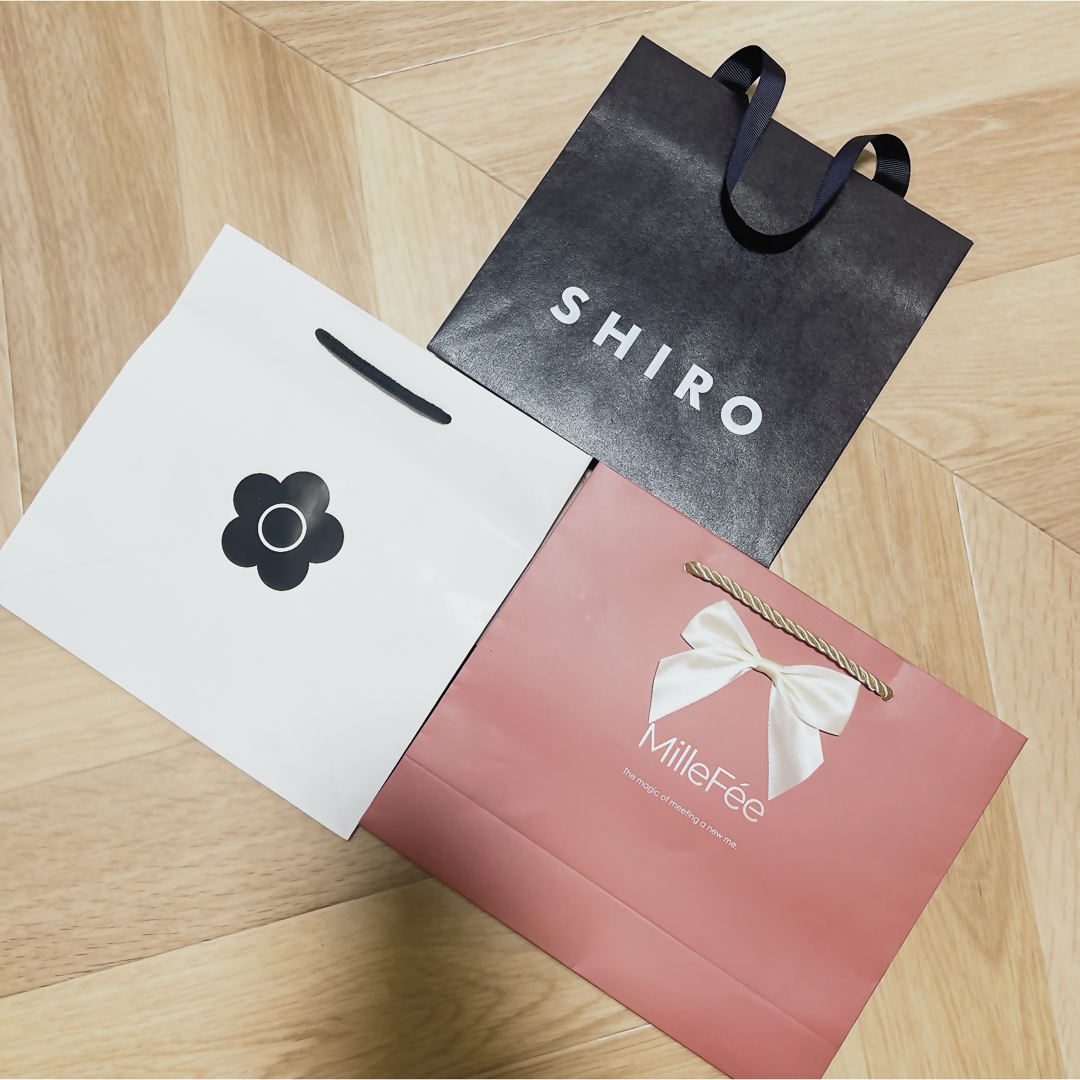shiro - ブランド紙袋3点の通販 by まろ's shop|シロならラクマ shiro - ブランド紙袋3点の通販 by まろ's shop|シロならラクマ